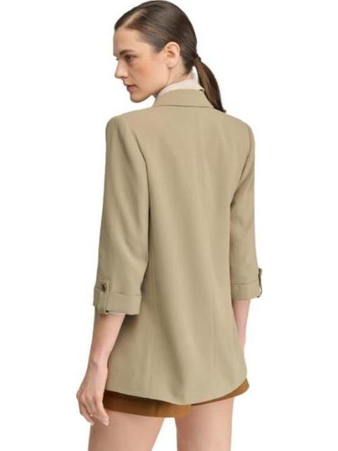 SACO LISO MANGA ELEVADORES AZUL MENTA HOLLY LAND
