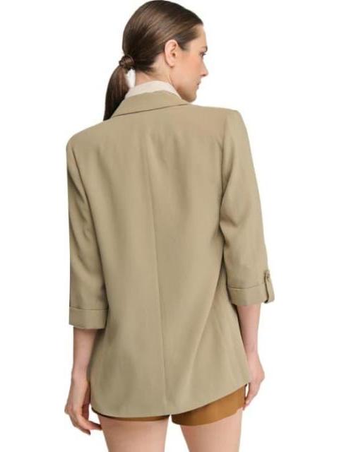 SACO LISO MANGA ELEVADORES AZUL MENTA HOLLY LAND