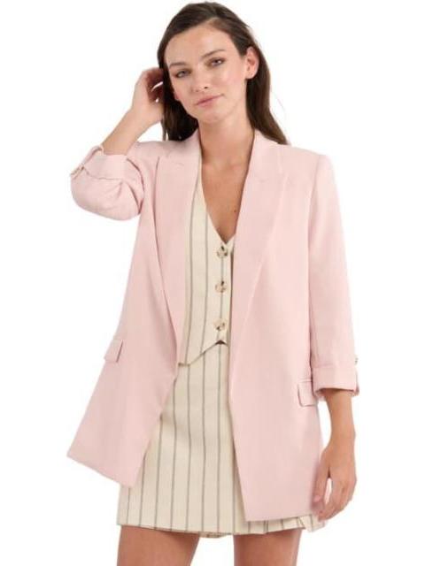 SACO LISO MANGA ELEVADORES PALO DE ROSA HOLLY LAND