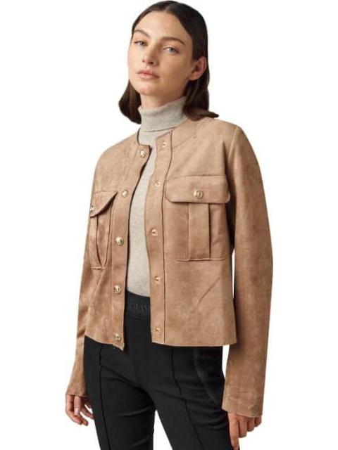 SOBRECAMISA SUEADE BEIGE HOLLY LAND