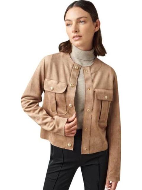 SOBRECAMISA SUEADE BEIGE HOLLY LAND