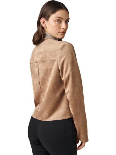 SOBRECAMISA SUEADE BEIGE HOLLY LAND