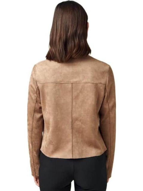 SOBRECAMISA SUEADE BEIGE HOLLY LAND