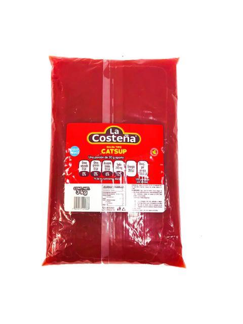 SALSA DE TOMATE LA COSTEÑA 3 KG