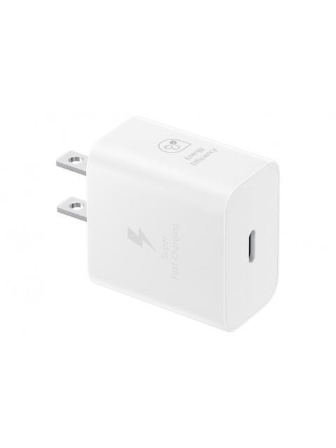 SAMSUNG CARGADOR DE PARED 25W 1X USB-C BLANCO