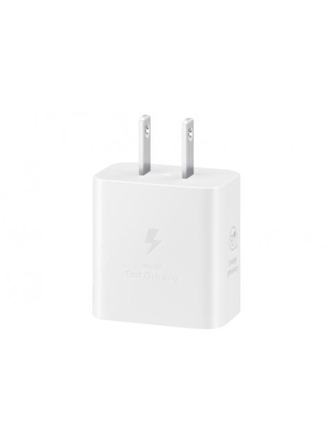 SAMSUNG CARGADOR DE PARED 25W 1X USB-C BLANCO