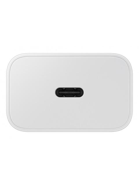 SAMSUNG CARGADOR DE PARED 25W 1X USB-C BLANCO