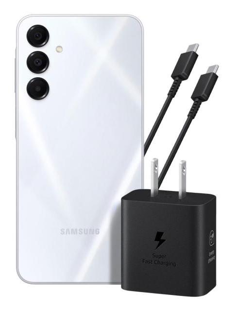 SAMSUNG GALAXY A16 6GB 128GB GRIS + ADAPTADOR DE CORRIENTE EP-T2510 NEGRO