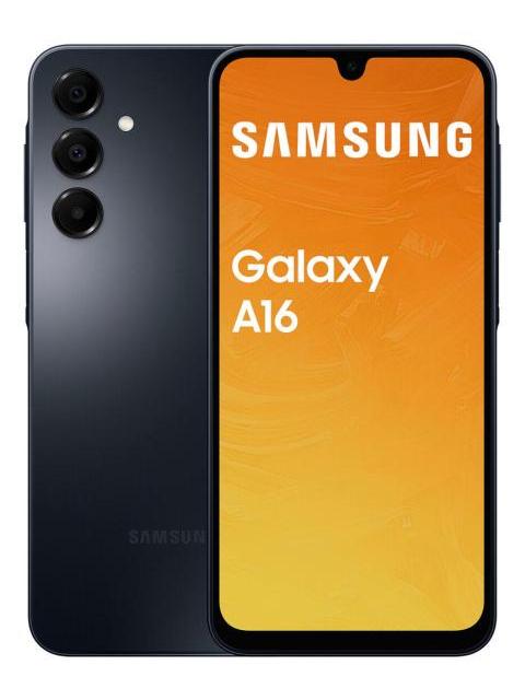 SAMSUNG GALAXY A16 6GB 128GB NEGRO + ADAPTADOR DE CORRIENTE EP-T2510 NEGRO