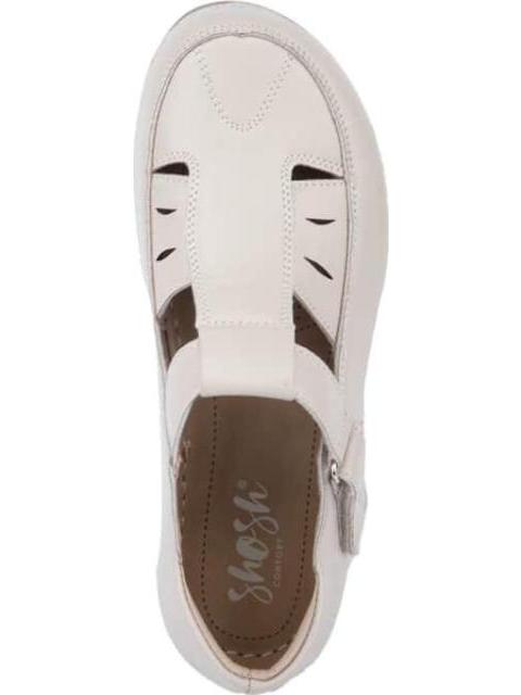 SANDALIA AJUSTABLE BEIGE SHOSH CONFORT