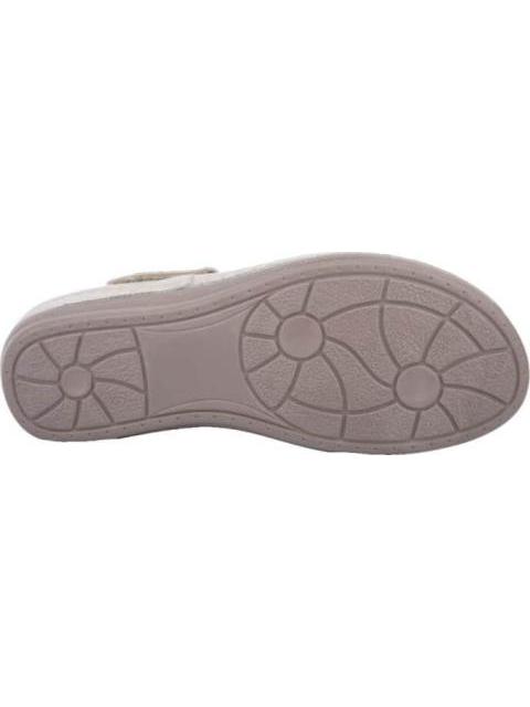 SANDALIA AJUSTABLE BEIGE SHOSH CONFORT