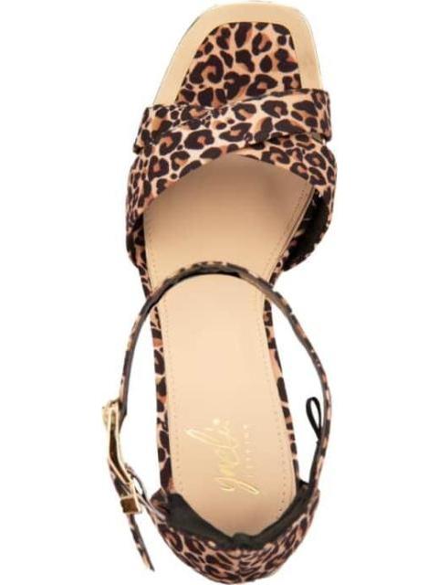 SANDALIA ANIMAL PRINT CAMEL YAELI FASHION