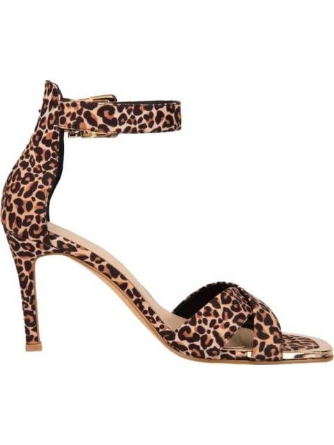 SANDALIA ANIMAL PRINT CAMEL YAELI FASHION