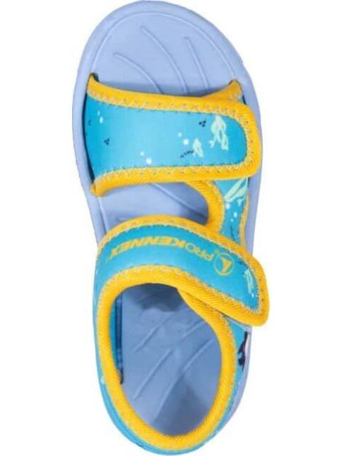 SANDALIA DE BAÑO ESTAMPADA AZUL PROKENNEX