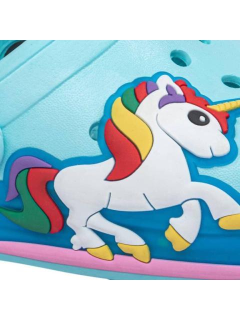 SANDALIA CON LUCES AZUL TURQUESA VIVIS SHOES KIDS