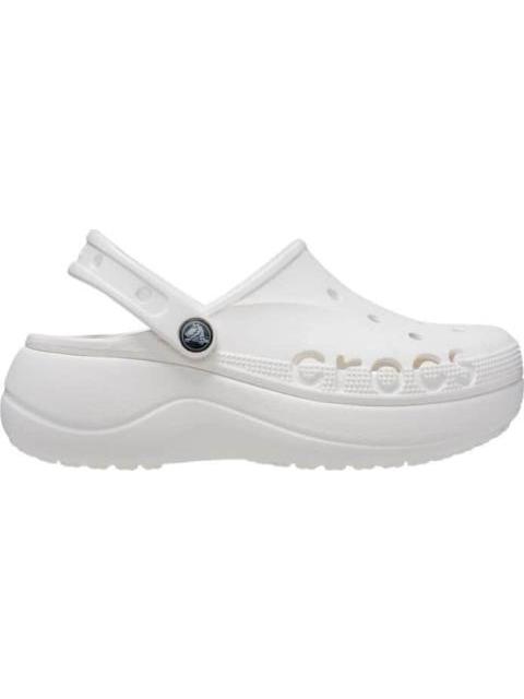SANDALIA BAYA PLATFORM CLOG BLANCO CROCS