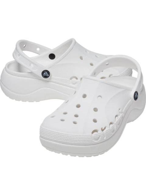 SANDALIA BAYA PLATFORM CLOG BLANCO CROCS