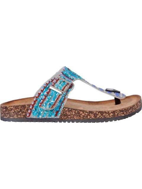 SANDALIA CASUAL AZUL VI LINE