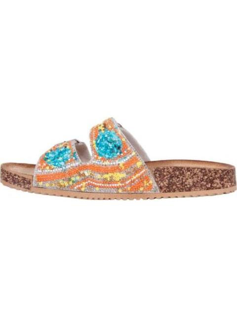 SANDALIA CASUAL NARANJA VI LINE