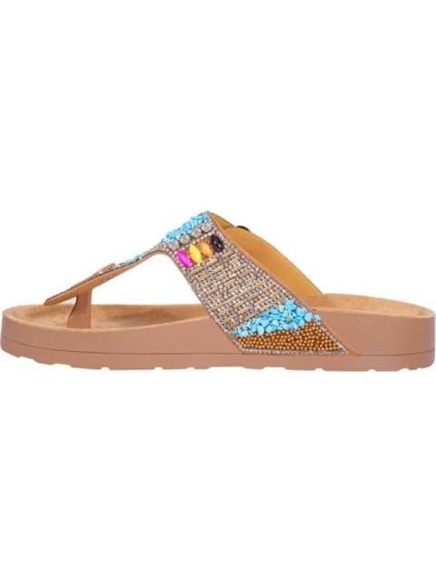 SANDALIA CASUAL CAMEL VI LINE