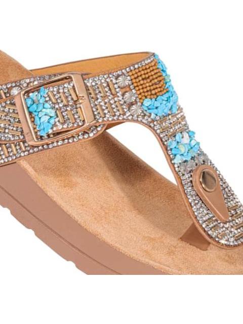 SANDALIA CASUAL CAMEL VI LINE