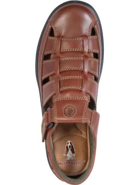 SANDALIA CASUAL DE PIEL CAFE HUSH PUPPIES