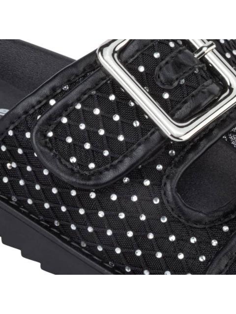 SANDALIA HEBILLAS NEGRO VI LINE FASHION