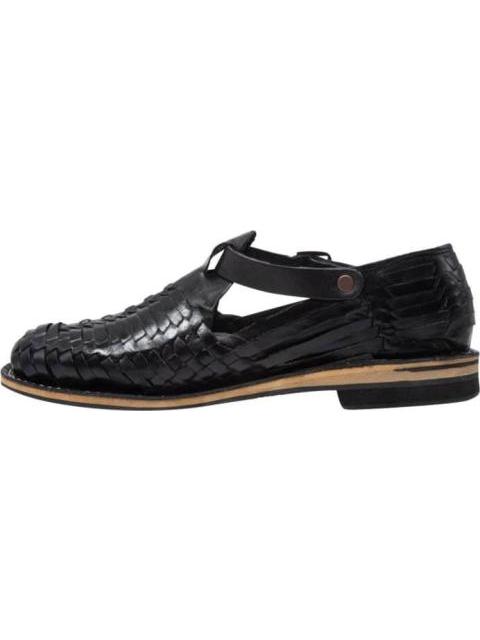 SANDALIA CASUAL HUARACHE ARTESANAL NEGRO KAFE