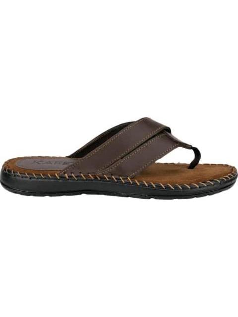 SANDALIA CASUAL PATA DE GALLO CAFE KAFE