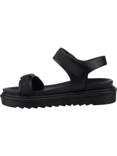 SANDALIA PLANA NEGRO VI LINE FASHION