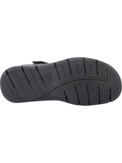SANDALIA CASUALCONFORT DESTALONADA NEGRO FLEXI