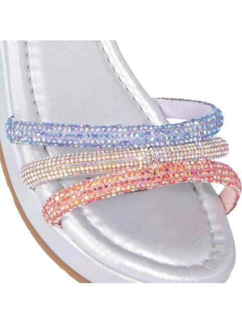 SANDALIA PLATAFORMA PLATA VIVIS SHOES KIDS