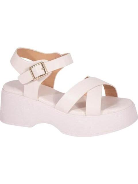 SANDALIA CON PLATAFORMA BEIGE VIVIS SHOES KIDS