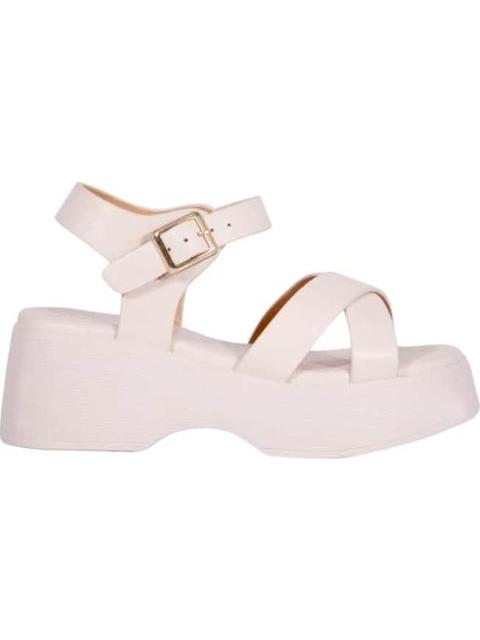 SANDALIA CON PLATAFORMA BEIGE VIVIS SHOES KIDS
