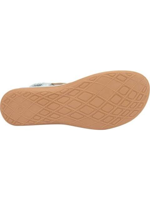 SANDALIA CONFORT BRILLOS AZUL VI LINE
