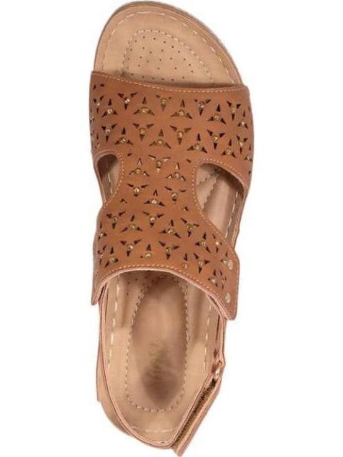 SANDALIA CONFORT CAMEL SHOSH