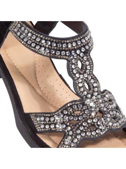 SANDALIA CONFORT NEGRO SHOSH