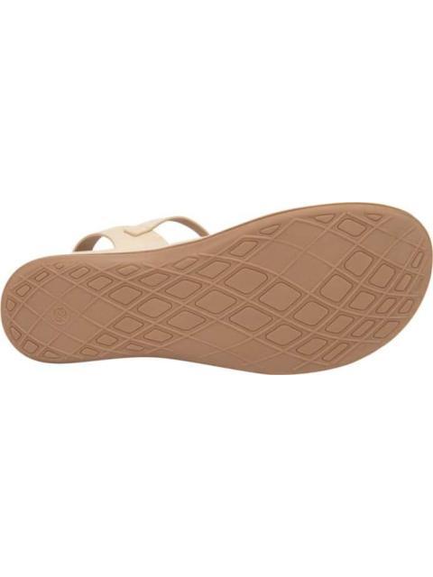 SANDALIA PLANA BEIGE VI LINE