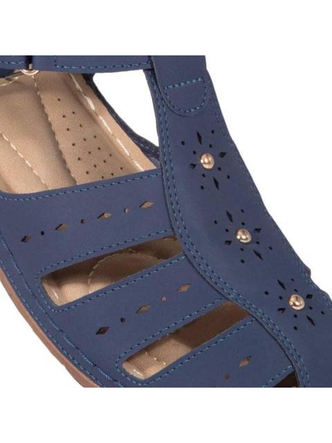 SANDALIA CONFORT AZUL SHOSH