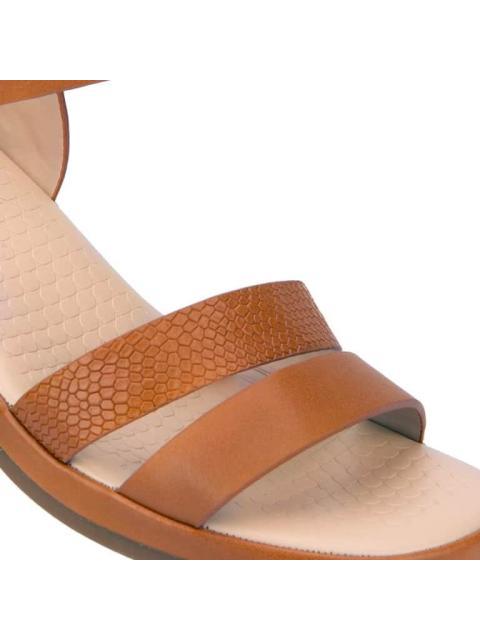 SANDALIA CONFORT COGNAC SHOSH
