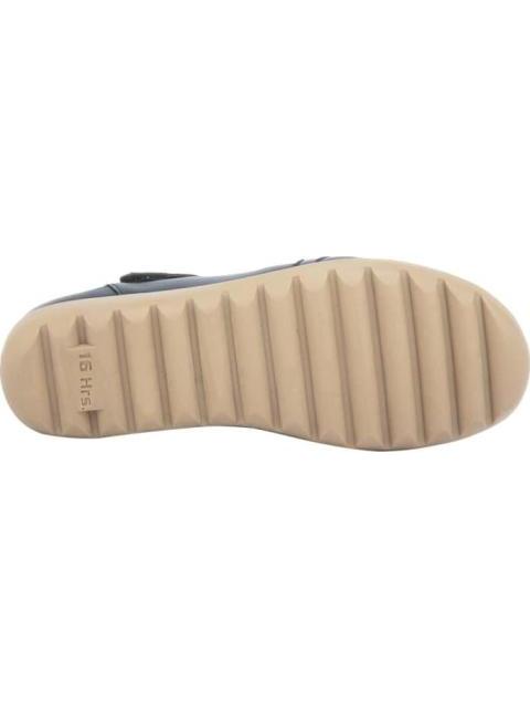 SANDALIA DE PIEL AZUL MARINO JARKING SHOES