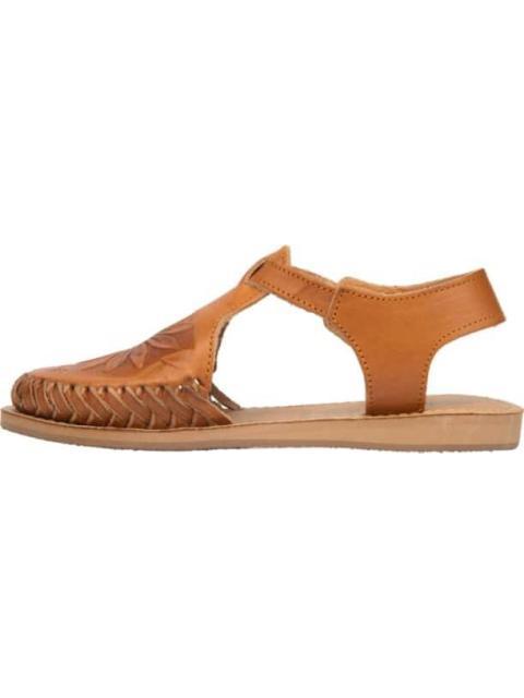 SANDALIA DE PIEL CAMEL VIVIS SHOES KIDS
