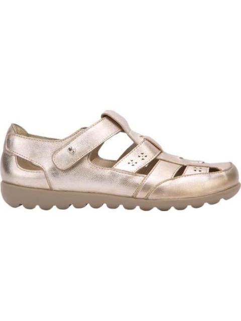 SANDALIA DE PIEL ORO JARKING SHOES