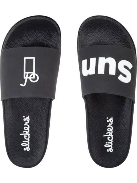 SANDALIA DE PLAYA NEGRO SLICKERS