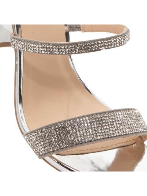 SANDALIA ESPIRAL PLATA THALIA SODI