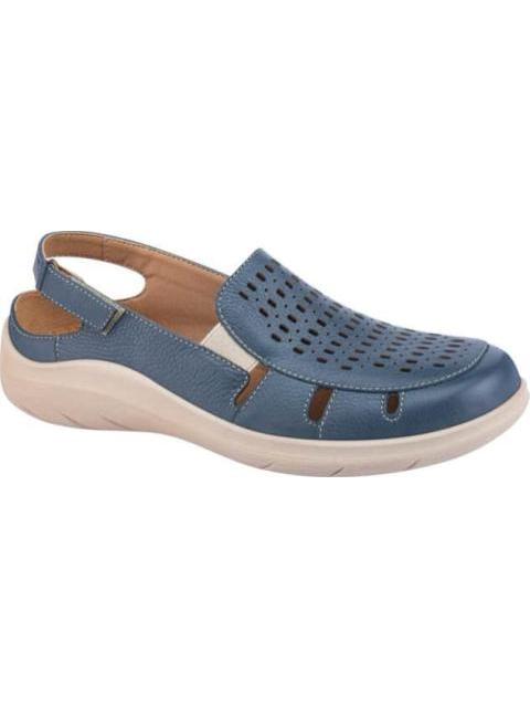 SANDALIA PERFORADA AZUL FLEXI