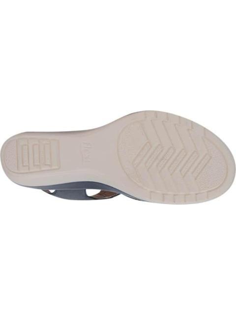 SANDALIA PERFORADA AZUL MARINO FLEXI