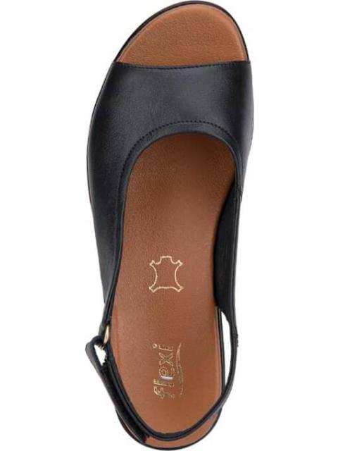 SANDALIA VELCRO NEGRO FLEXI