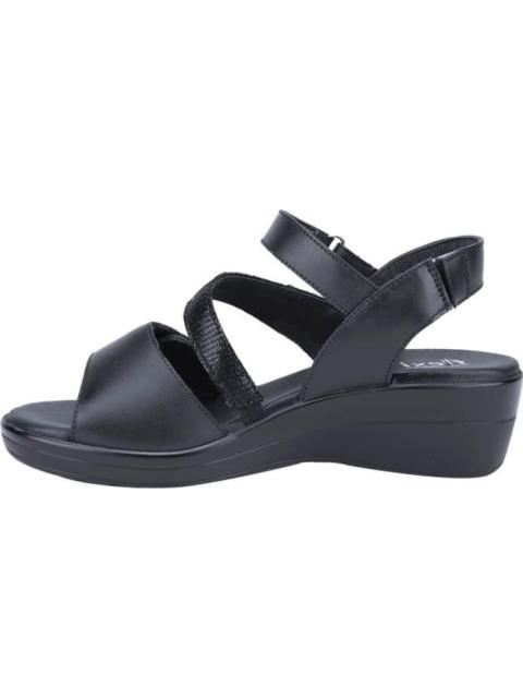 SANDALIA VELCROS NEGRO FLEXI