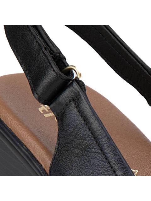 SANDALIA VELCRO NEGRO FLEXI